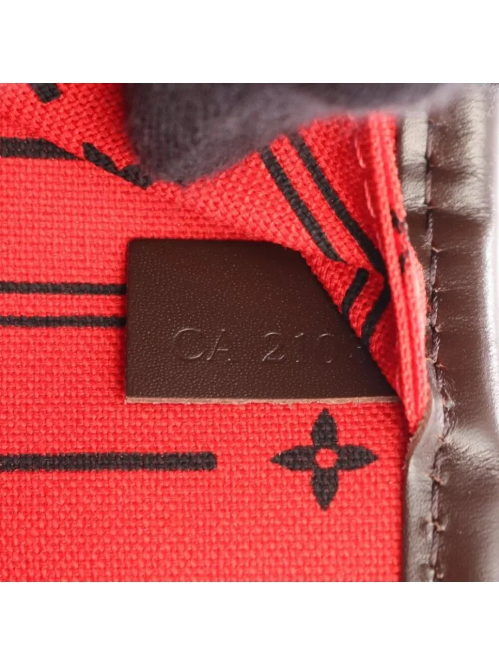 Louis Vuitton Tote Neverfull MM Canvas Leather